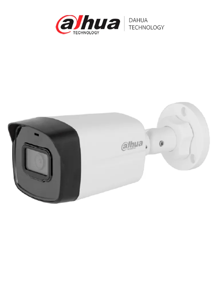 Cámara IP Bullet de 4 Megapixeles/ Lente de 2.8mm/ 90 Grados de Apertura/ IR de 30 Metros/ PoE/ 30 FPS/ H.265+/ DWDR/ IP67