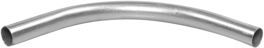 Curva/Codo de 90° 3/4" (19mm) pared delgada galvanizado etiqueta verde