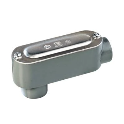 Caja Condulet tipo LB de 3/4" (19.05 mm) Incluye tapa y tornillos.